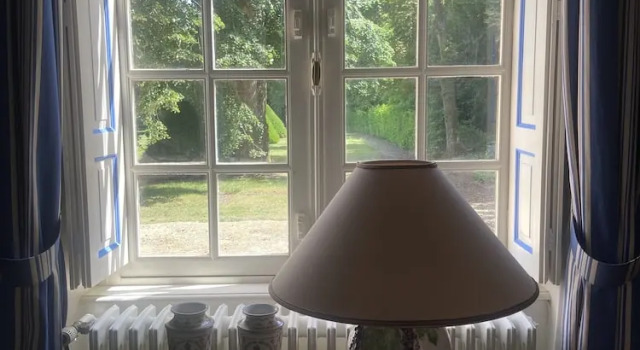 Номер Standard с видом на парк 24H LE MANS Château de Lauresse chambres dhôtes Luxe, avec services