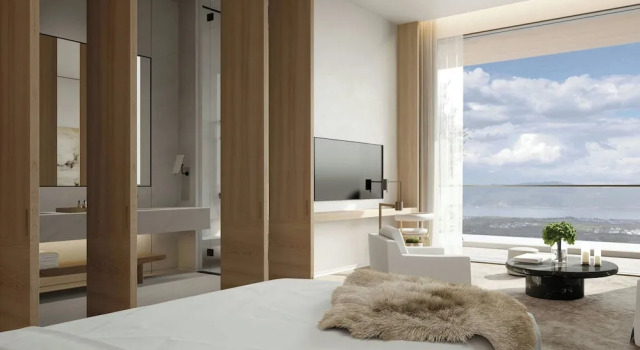 Camera doppia Standard con balcone e con vista sul lago The Dali EDITION