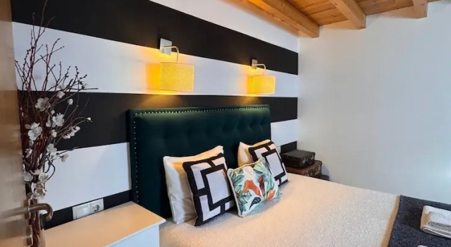 Коттедж Deluxe с 2 комнатами с видом на бассейн Quinta Vale Salgueiro
