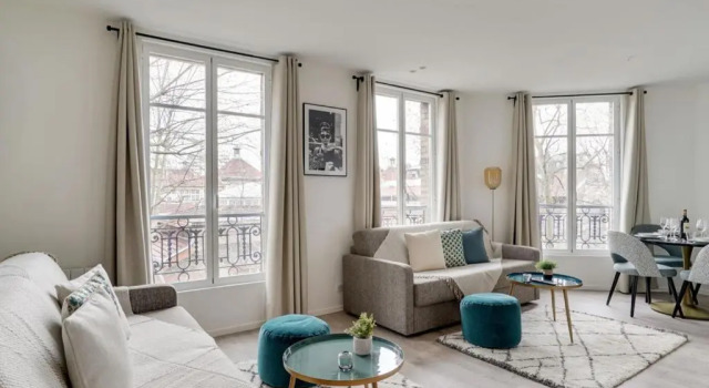 Апартаменты 155-Suite Georges Marvelous 1 BDR APT New Paris