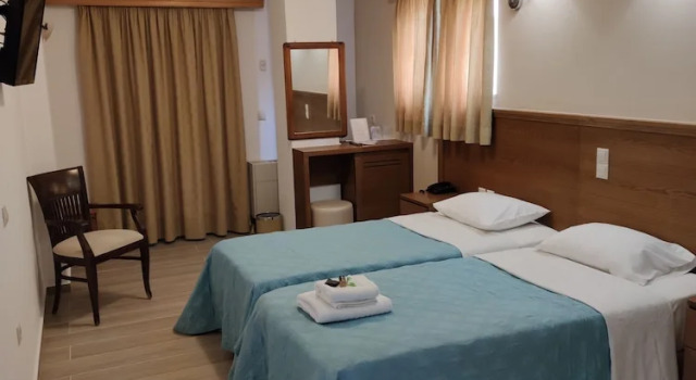 Двухместный номер Standard с балконом и с частичным видом на море Filoxenia Hotel Monemvasia