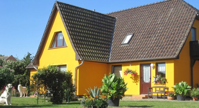 Апартаменты с балконом Ferienwohnung mit Garten in Zweedorf