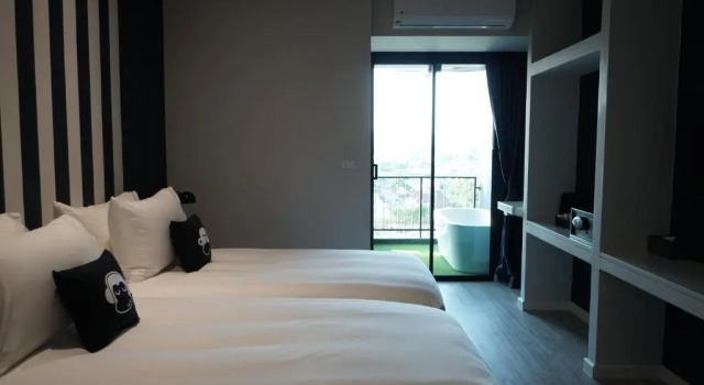 Двухместный номер Standard Blumonkey Hub & Hotel Chanthaburi