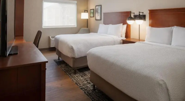 Четырёхместный номер Standard Four Points by Sheraton Bellingham Hotel & Conference Center
