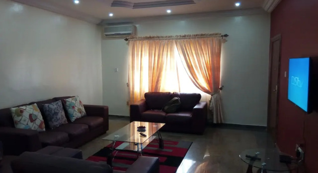 furnished indoor pool gym 3 bedroom flat, Book Hotel Lagos Lagos State