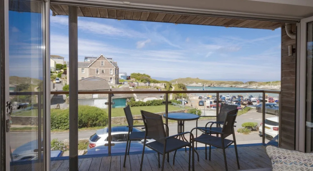 Апартаменты с 2 комнатами с видом на море The Beach House & Porth Sands Apartments