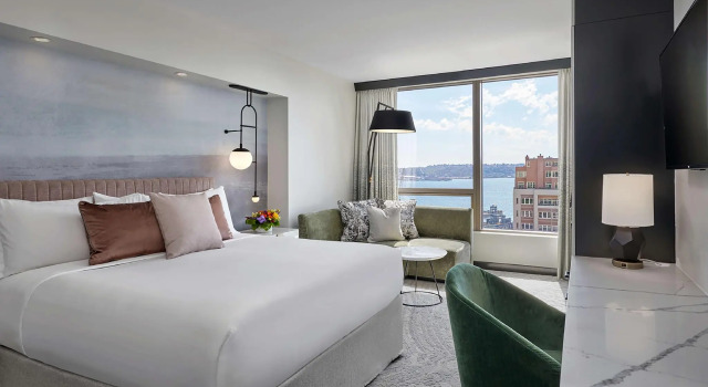 Двухместный номер Deluxe с видом на воду Hotel 1000, In The Unbound Collection By Hyatt