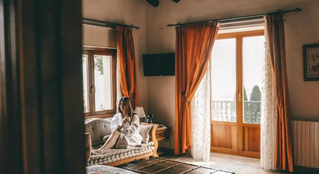 Полулюкс с балконом Eco Hotel con encanto Masía la Mota B&B