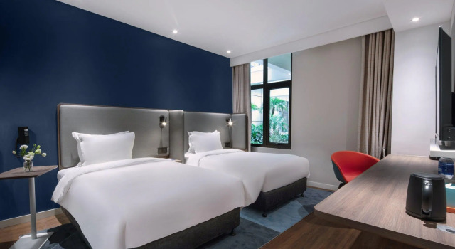 Двухместный номер Standard с видом на город Holiday Inn Express Shanghai Hongqiao North by IHG