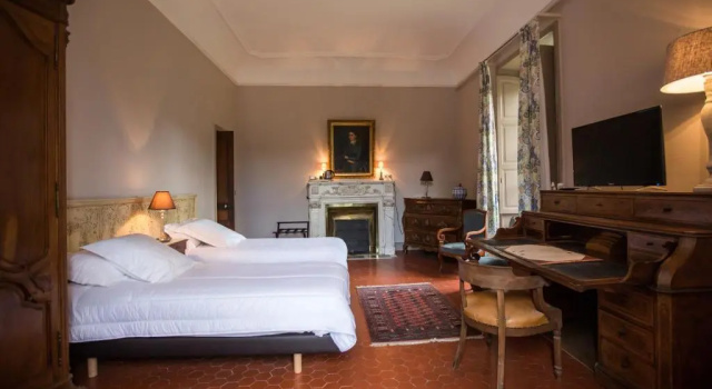 Chateau de Bournet, Rezervasyon Otel Grospierres otoparklı oteller, Otopark