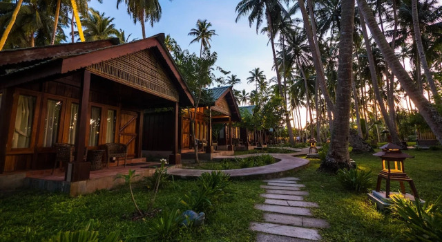 Шале с балконом Sea Shell Resort & Spa, Havelock