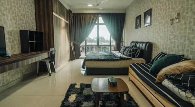 Parc Regency@Plentong 4Pax Cozy/Comfort/Facility, Varaa Hotelli Hotellit Johor pysäköinnillä, Pysäköinti