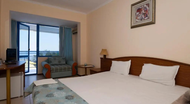 Двухместный номер Standard с балконом и с видом на море Hotel Iceberg
