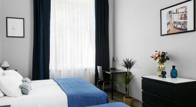Апартаменты Superior с 2 комнатами с видом на сад DOMINGO Elegant Rooms KRAKÓW Old Town