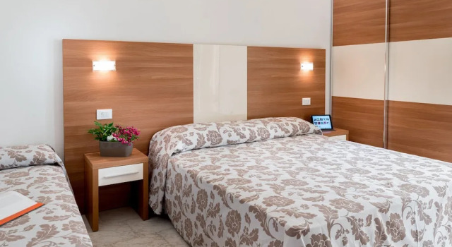 Трёхместный номер Comfort c 1 комнатой с балконом и с красивым видом из окна Hotel Vallechiara