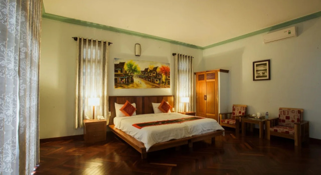 Номер Deluxe с видом на сад Hoi An Holiday Villa