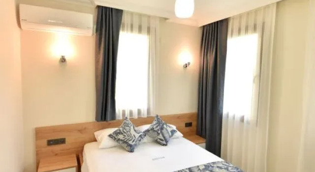 Люкс с частичным видом на море Kordon YALI Suites