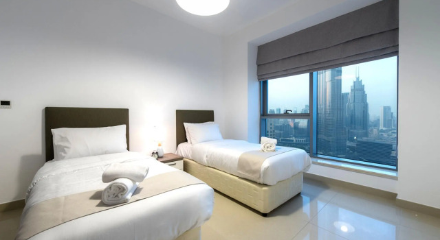 Spectacular Burj Khalifa View | 2BR | 29 Boulevard, Забронировать Отель Дубай Эмират Дубай, рядом с Дубайский аквариум