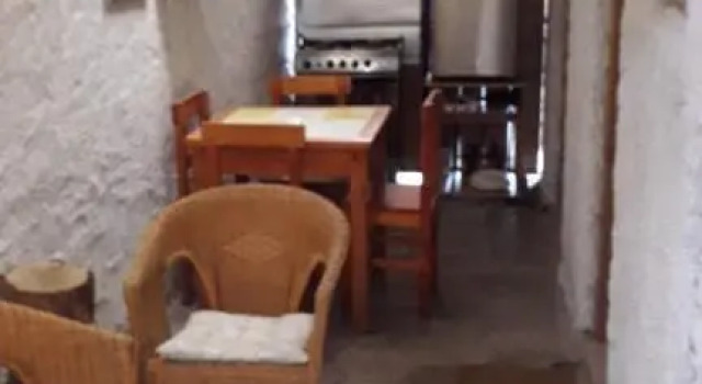 Кровать в общем номере Hostal El Colibri