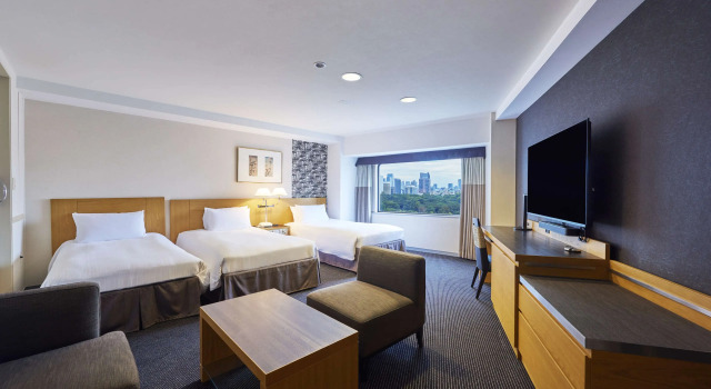 Трёхместный номер Garden Tower Standard Отель New Otani Tokyo