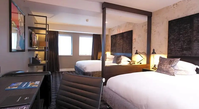Четырёхместный клубный номер Deluxe Malmaison Birmingham