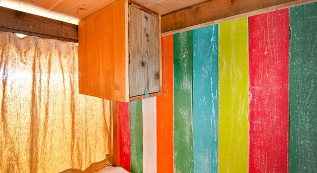 Кровать в общем номере The Pax Hostel