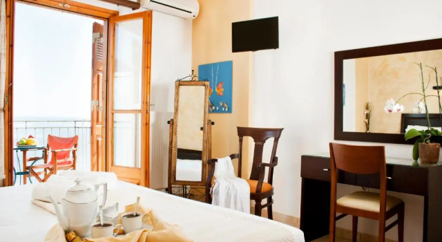 Апартаменты Дуплекс c 1 комнатой с видом на сад Alkyoni Apartments