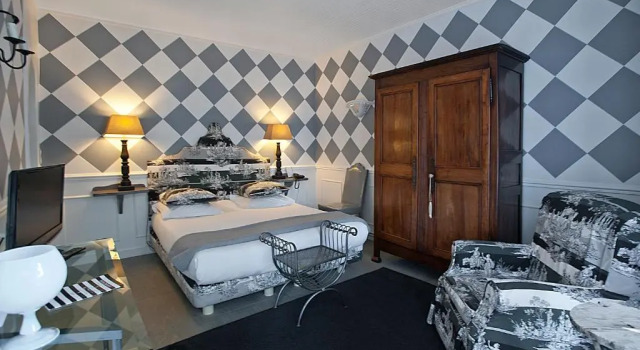 Двухместный номер с видом на сад Hotel de Charme Le Sud Bretagne