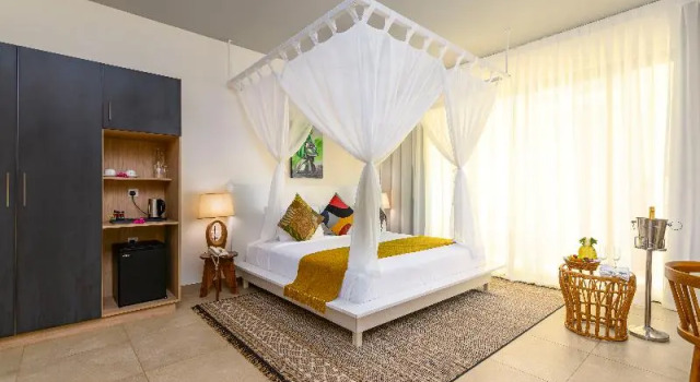 Двухместный номер Superior с балконом и с видом на сад Курортный отель Toa Spa Zanzibar
