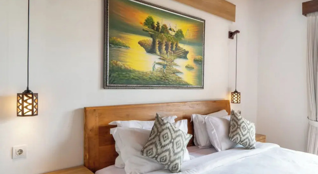 Ku villa Ubud, Rezervovat Vila Chaty v Bali, Chalupa