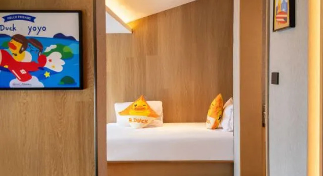 Семейный люкс Mile Huquan Shuixiang Wenquan Eeril Hotel
