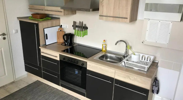 Апартаменты Ferienwohnung mit Warnowblick
