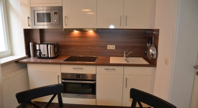 Апартаменты Цокольный этаж c 1 комнатой Villa Heimathafen