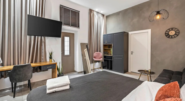 Двухместный люкс Luxury Old City Boutique - By La Finca Hotels- חוויית אירוח יוקרתית, חניה בחינם וקרבה לשדרת הקולינריה של העיר