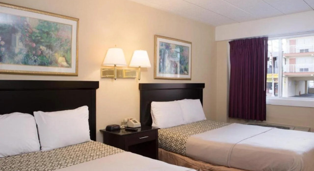 Atlantic Motor Inn Near Boardwalk, Забронировать Мини-отель Отели Атлантик-Сити с парковкой, рядом с Казино Bally's Atlantic City, Парковка