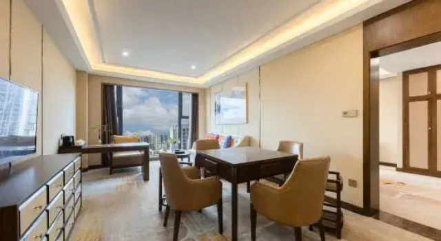 Двухместный люкс Executive Chongqing Tongcheng Zhiguang Hotel (Tongnan Branch)