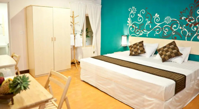 Двухместный номер Deluxe с видом на сад Stingray Beach Inn