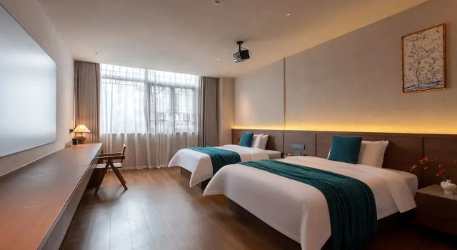 Двухместный номер Standard Foshan Anximan Yuansu Hotel - Lanshi
