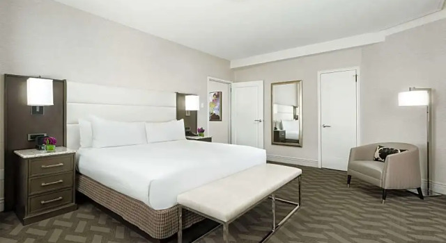 Двухместный люкс c 1 комнатой Отель Hilton Boston Park Plaza