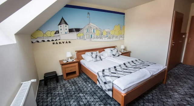 Двухместный номер Comfort с балконом Hotel Viktória