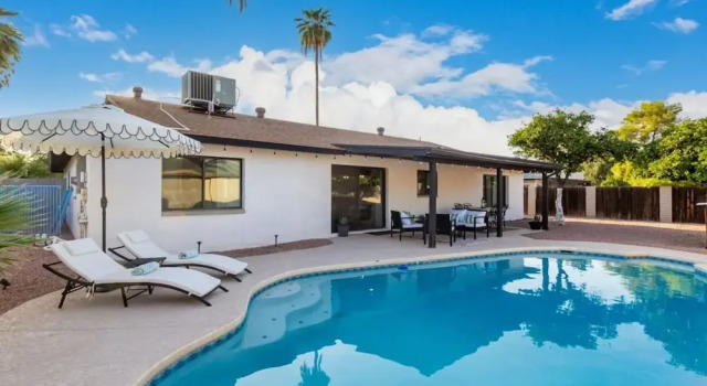 Коттедж Broadway Palms Private Pool Chef Kitchen Office