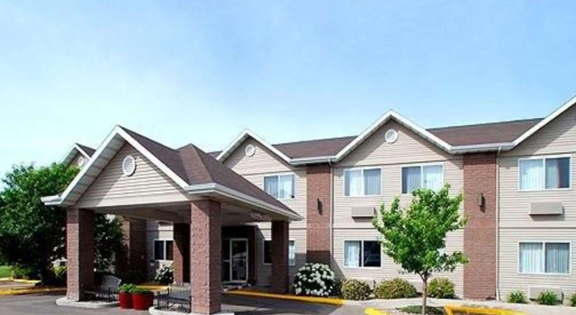 Кровать в общем номере Comfort Inn Fergus Falls