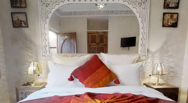 Номер Standard с красивым видом из окна Riad Sania By Ghali