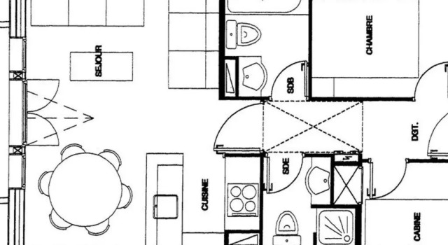 Appartement Valmorel, 3 pièces, 7 personnes - FR-1-291-708, Забронировать Апартаменты/квартира Апартаменты Лез-Аванше-Вальморели, Апартаменты/квартира