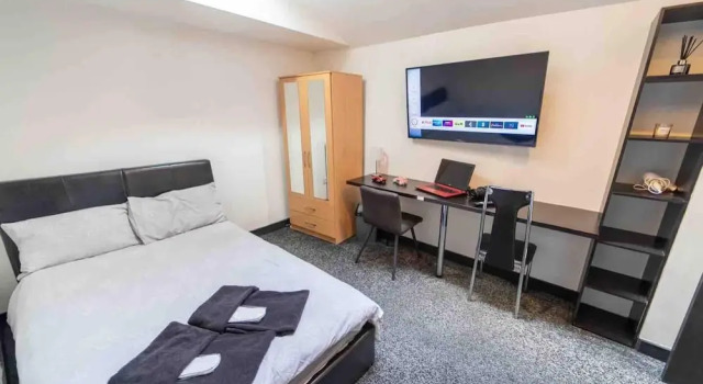 Ground Floor Cosy Studio Close to the City, Varaa Lomakoti Birmingham West Midlands