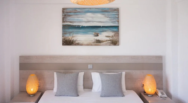 Апартаменты с балконом и с видом на сад Alkinoos Beach Hotel