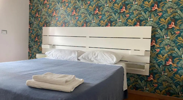 Двухместный номер Deluxe с балконом B&B Villa Milano by Rhospitality it