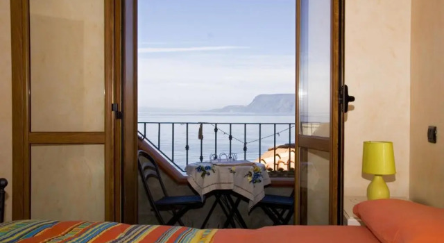 Standard Doppel Zimmer mit Balkon und mit Meerblick Il Porticciolo