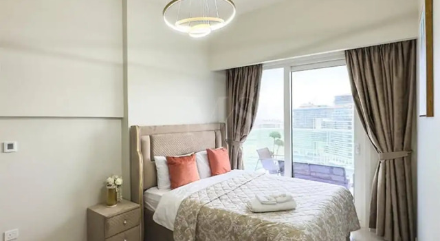 Mh- Beautiful 2 Bhk Canal View in Reva Residence Ref 24016, Забронировать Апартаменты/квартира Дубай Эмират Дубай, рядом с Дубайский аквариум