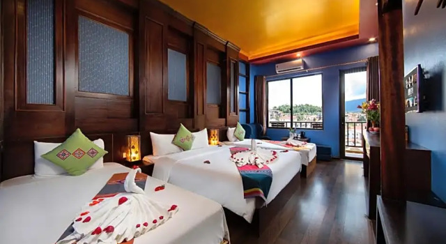 Номер Deluxe Sapa Sweet Time Hotel